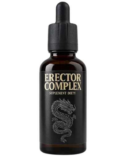 Erector Complex — skoncentrowany suplement diety w płynie dla mężczyzn, butelka 50 ml z pipetą